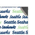 NFL Seattle Seahawks Print XBox Series X Digital Edition Console Skin