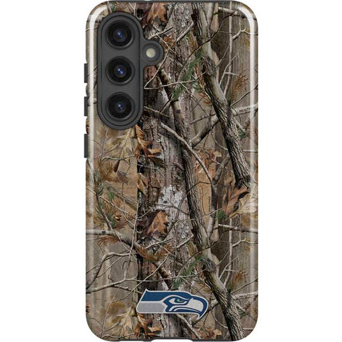 NFL Seattle Seahawks Realtree AP Camo Galaxy S25 Impact Case