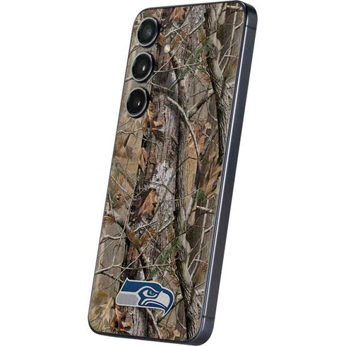 NFL Seattle Seahawks Realtree AP Camo Galaxy S24 Plus Skin