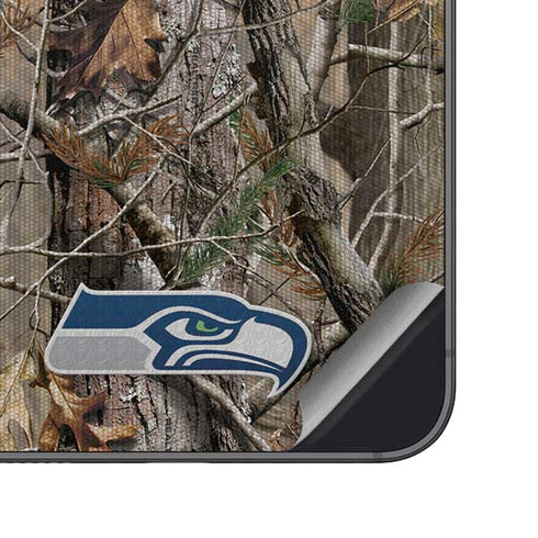 NFL Seattle Seahawks Realtree AP Camo Galaxy S24 Plus Skin