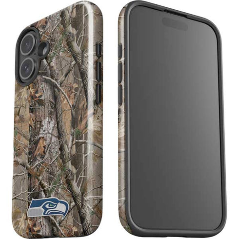 NFL Seattle Seahawks Realtree AP Camo iPhone 16 Impact Case