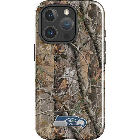 NFL Seattle Seahawks Realtree AP Camo iPhone 16 Pro Max Impact Case
