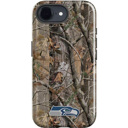 NFL Seattle Seahawks Realtree AP Camo iPhone 16e Impact Case