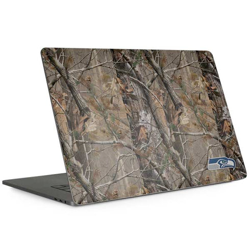 NFL Seattle Seahawks Realtree AP Camo MacBook Skins