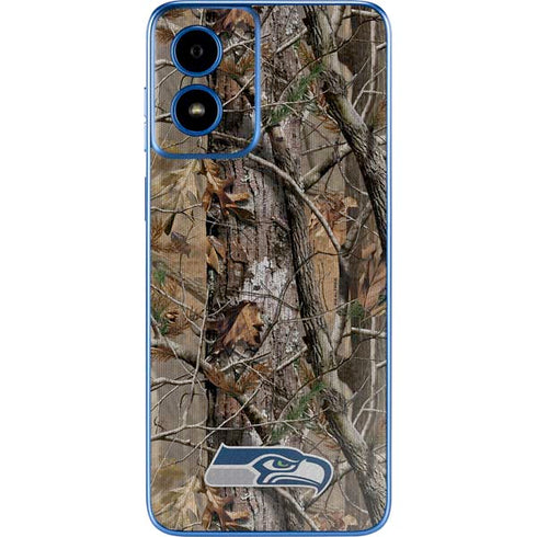 NFL Seattle Seahawks Realtree AP Camo Moto G Play 4G (2024) Skin