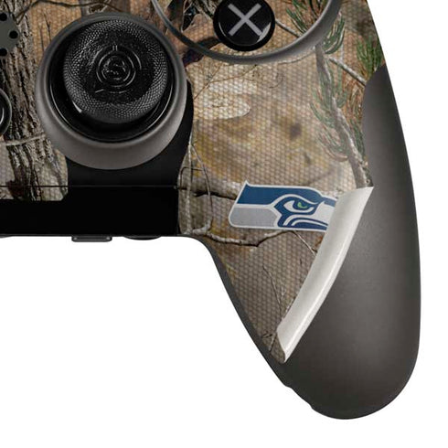 NFL Seattle Seahawks Realtree AP Camo PlayStation Scuf Vantage 2 Controller Skin