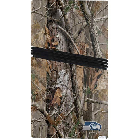 NFL Seattle Seahawks Realtree AP Camo PS5 Pro Console Skin