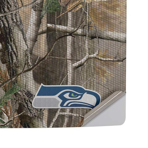 NFL Seattle Seahawks Realtree AP Camo PS5 Pro Disk Console Skin