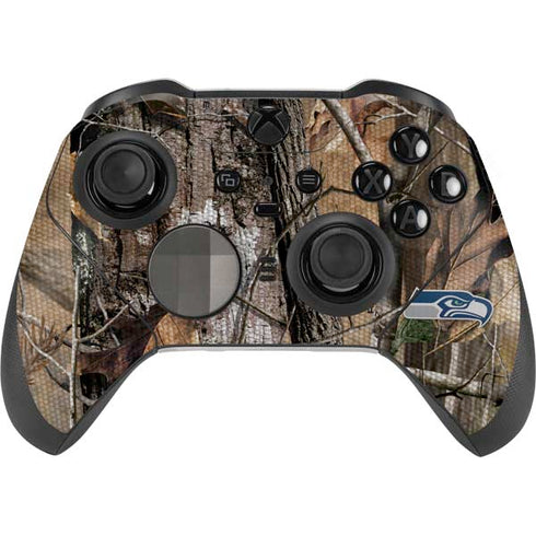NFL Seattle Seahawks Realtree AP Camo Xbox Elite Wireless Controller Series 2 Skin