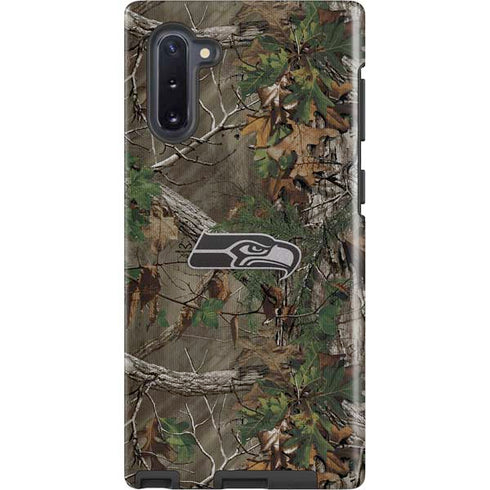 NFL Seattle Seahawks Realtree Xtra Green Camo Galaxy Cases