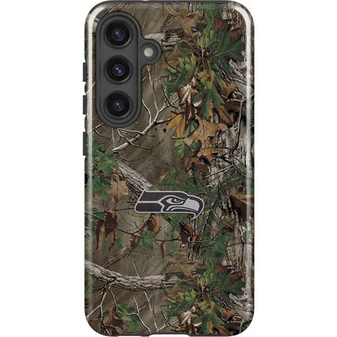 NFL Seattle Seahawks Realtree Xtra Green Camo Galaxy S25 Impact Case