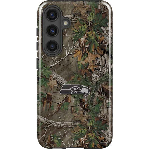 NFL Seattle Seahawks Realtree Xtra Green Camo Galaxy S25 Plus Impact Case