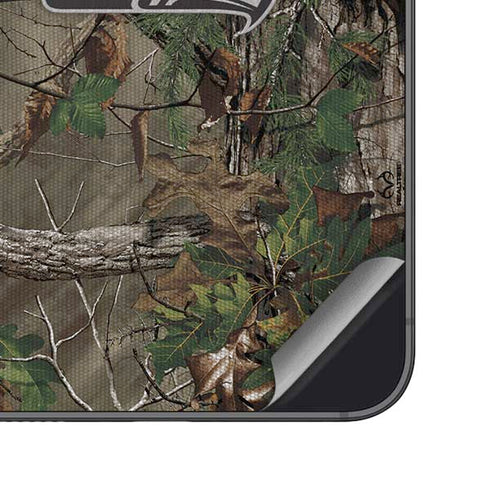 NFL Seattle Seahawks Realtree Xtra Green Camo Galaxy S24 Skin