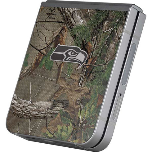 NFL Seattle Seahawks Realtree Xtra Green Camo Galaxy Z Flip6 Skin