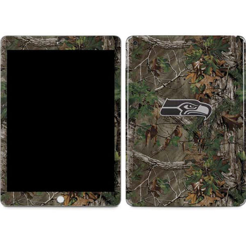 NFL Seattle Seahawks Realtree Xtra Green Camo Apple iPad Skin
