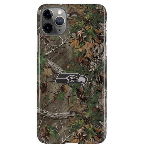 NFL Seattle Seahawks Realtree Xtra Green Camo iPhone Cases