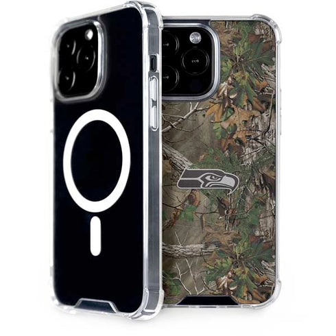 NFL Seattle Seahawks Realtree Xtra Green Camo iPhone Cases
