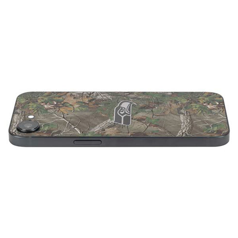 NFL Seattle Seahawks Realtree Xtra Green Camo iPhone 16e Skin