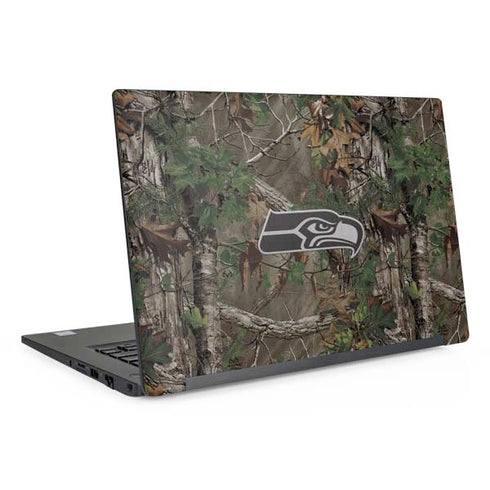 NFL Seattle Seahawks Realtree Xtra Green Camo Dell Latitude Skin