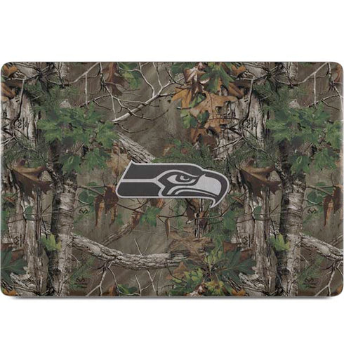 NFL Seattle Seahawks Realtree Xtra Green Camo MacBook Skins