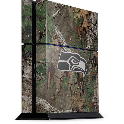 NFL Seattle Seahawks Realtree Xtra Green Camo PlayStation PS4 Skins