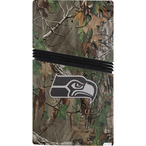 NFL Seattle Seahawks Realtree Xtra Green Camo PS5 Pro Bundle Skin