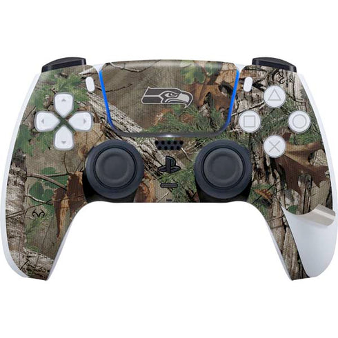NFL Seattle Seahawks Realtree Xtra Green Camo PS5 Pro Bundle Skin