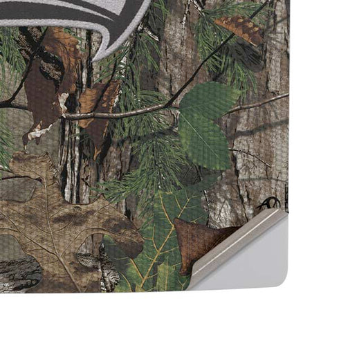 NFL Seattle Seahawks Realtree Xtra Green Camo PS5 Pro Disk Console Skin