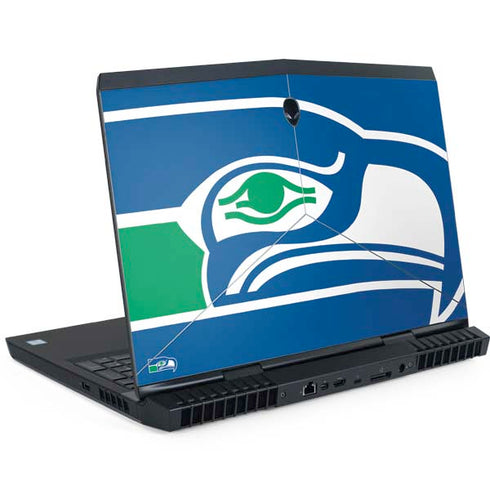 NFL Seattle Seahawks Retro Logo Dell Alienware Skin