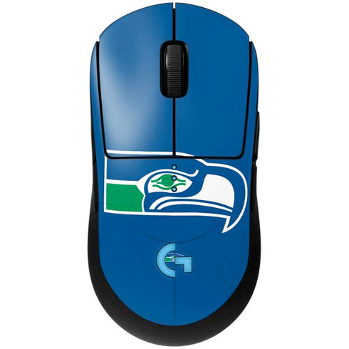 NFL Seattle Seahawks Retro Logo G Pro Wireless Gaming Mouse Skin