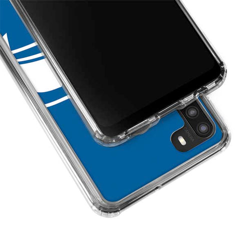 NFL Seattle Seahawks Retro Logo Galaxy A21 Clear Case