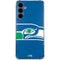 NFL Seattle Seahawks Retro Logo Galaxy A35 5G Clear Case