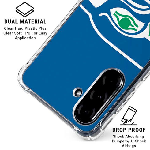 NFL Seattle Seahawks Retro Logo Galaxy A36 5G Clear Case