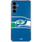 NFL Seattle Seahawks Retro Logo Galaxy A55 5G Clear Case