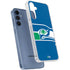 NFL Seattle Seahawks Retro Logo Galaxy A55 5G Clear Case