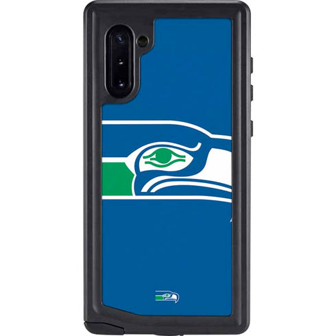 NFL Seattle Seahawks Retro Logo Galaxy Note 10 Waterproof Case