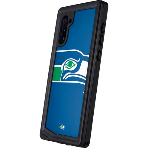 NFL Seattle Seahawks Retro Logo Galaxy Note 10 Waterproof Case