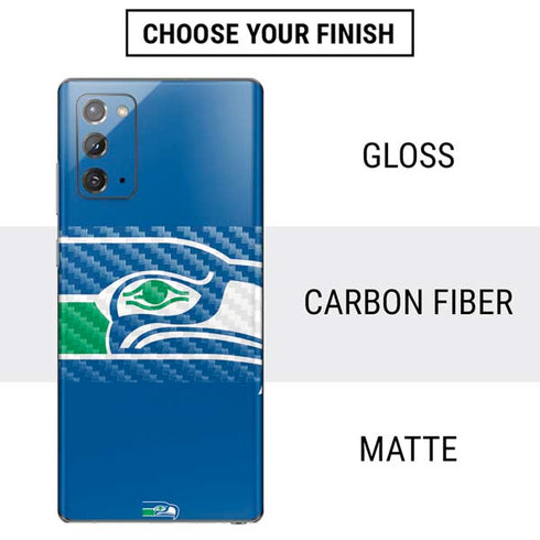 NFL Seattle Seahawks Retro Logo Galaxy Note20 5G Skin