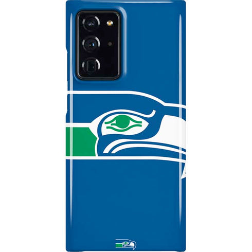 NFL Seattle Seahawks Retro Logo Galaxy Cases