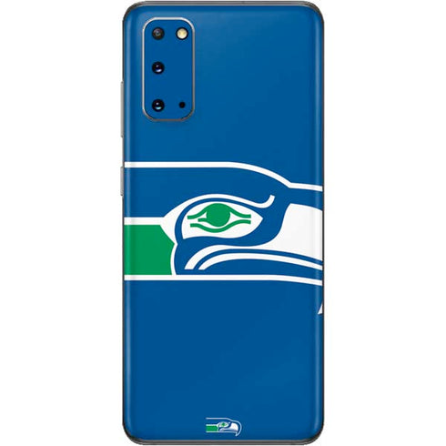NFL Seattle Seahawks Retro Logo Galaxy S20 Skin