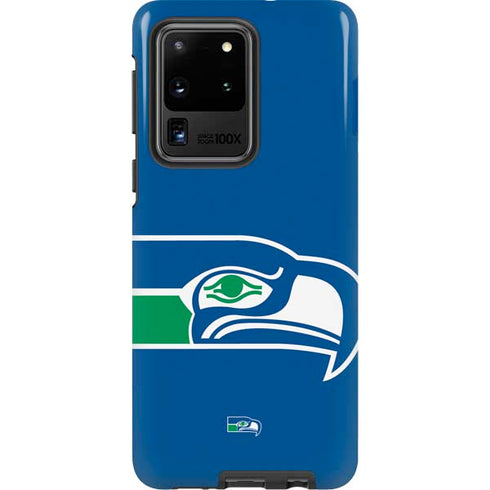 NFL Seattle Seahawks Retro Logo Galaxy S20 Ultra 5G Pro Case