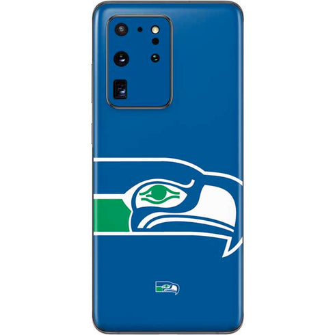 NFL Seattle Seahawks Retro Logo Galaxy S20 Ultra 5G Skin