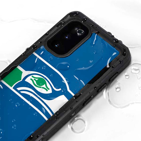 NFL Seattle Seahawks Retro Logo Galaxy S20 Waterproof Case