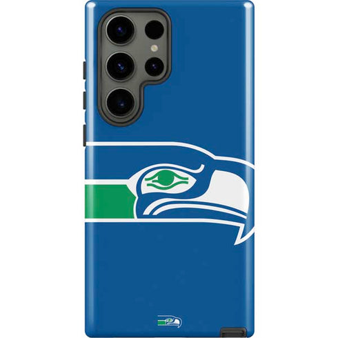 NFL Seattle Seahawks Retro Logo Galaxy S23 Ultra Pro Case