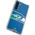 NFL Seattle Seahawks Retro Logo Galaxy S24 FE Clear Case