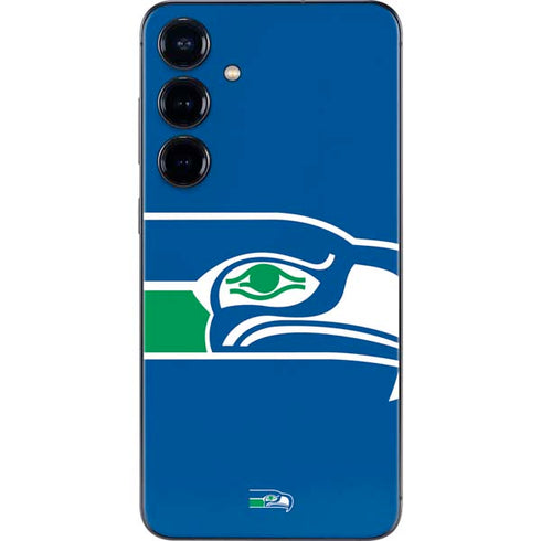 NFL Seattle Seahawks Retro Logo Galaxy S25 Plus Skin