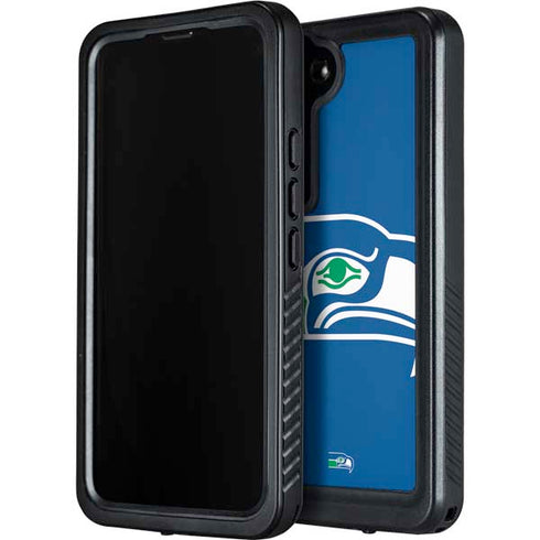 NFL Seattle Seahawks Retro Logo Galaxy S24 Plus Waterproof Case