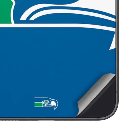 NFL Seattle Seahawks Retro Logo Galaxy S25 Skin
