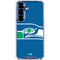 NFL Seattle Seahawks Retro Logo Galaxy S25 Plus Clear Case