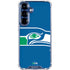 NFL Seattle Seahawks Retro Logo Galaxy S25 Plus Clear Case